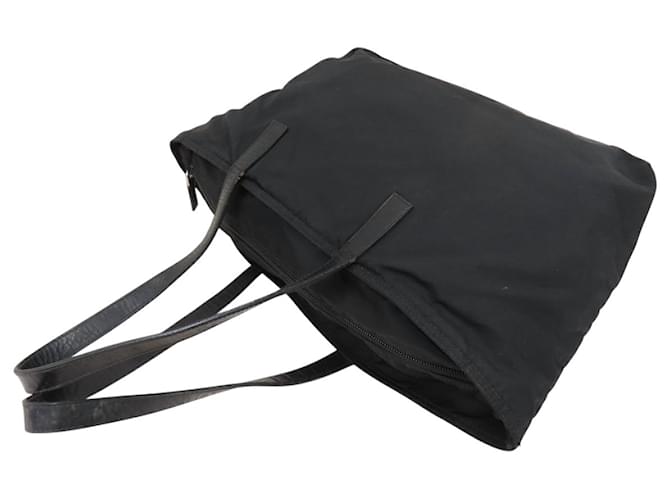 Prada Borsa Tote Nylon Nero - vista 4