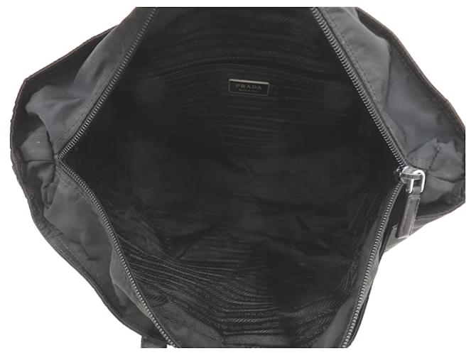Prada Borsa Tote Nylon Nero - vista 9