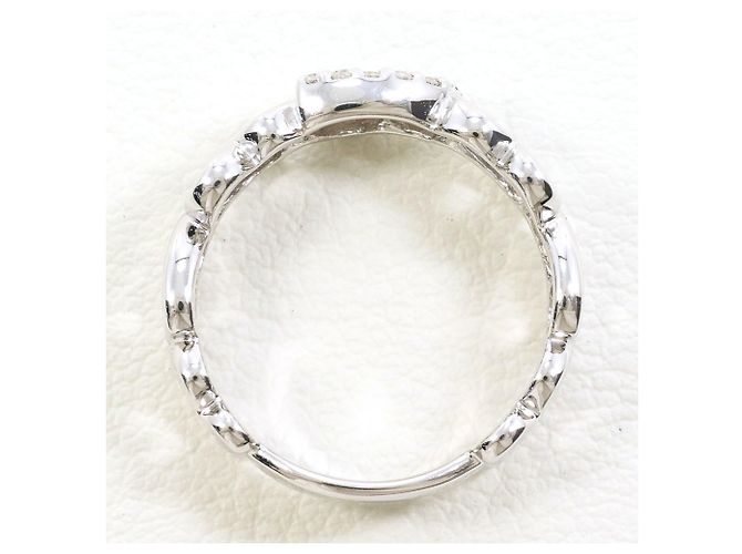 Autre Marque 14K Weißgold Diamantring Golden - Ansicht 2