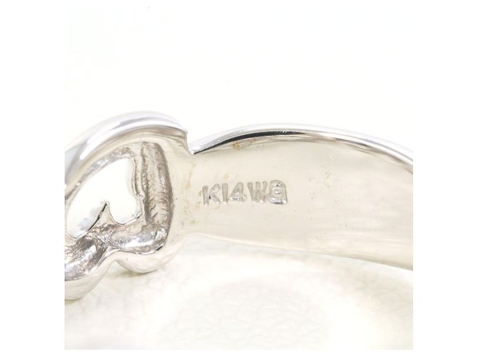 Autre Marque 14K Weißgold Diamantring Golden - Ansicht 4
