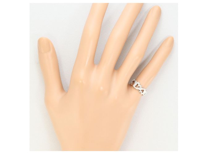 Autre Marque 14K Weißgold Diamantring Golden - Ansicht 5