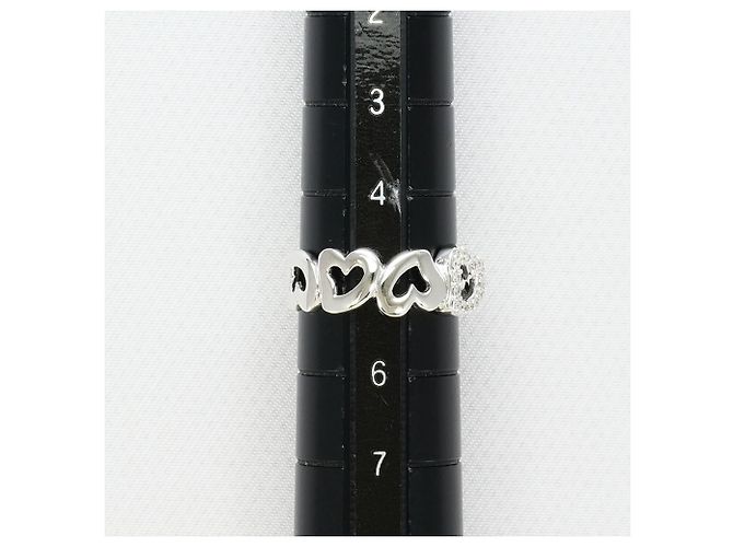 Autre Marque 14K Weißgold Diamantring Golden - Ansicht 6