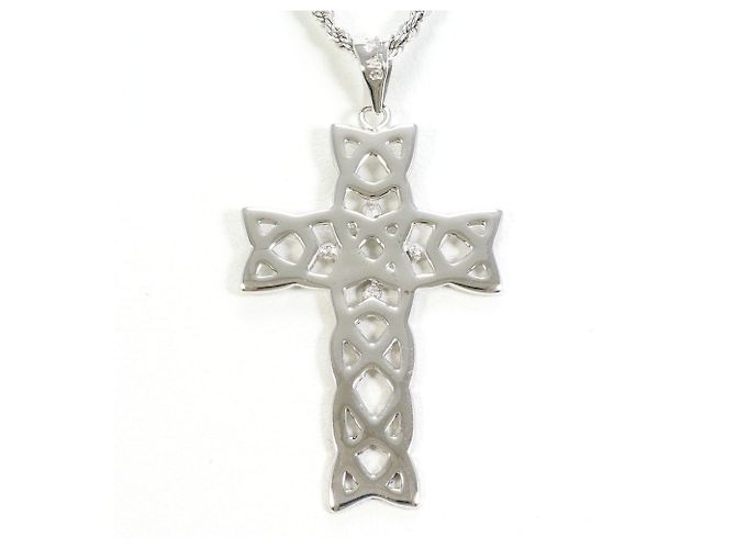 Autre Marque Collana in oro bianco 14K D'oro - vista 3