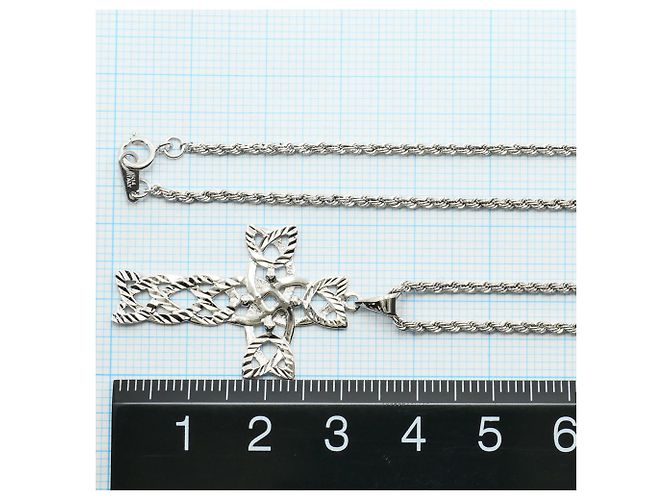 Autre Marque Collana in oro bianco 14K D'oro - vista 4