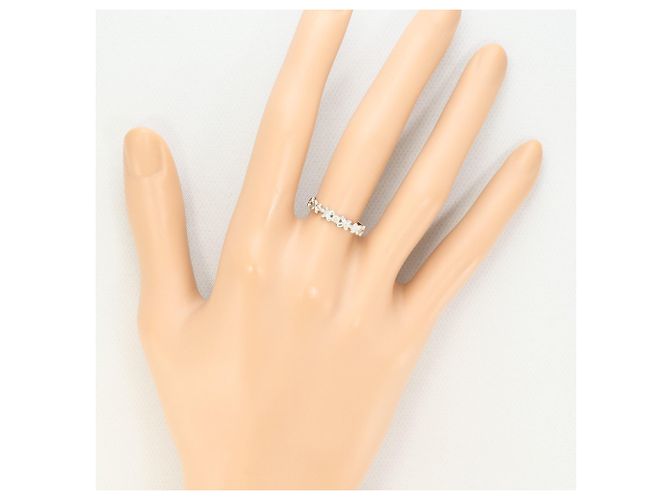 Autre Marque 14K Weißgold-Ring mit Diamant Golden - Ansicht 5