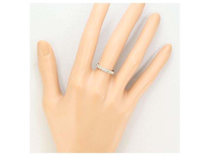 Autre Marque 10K Weißgold-Ring mit Diamant Golden - Ansicht 6