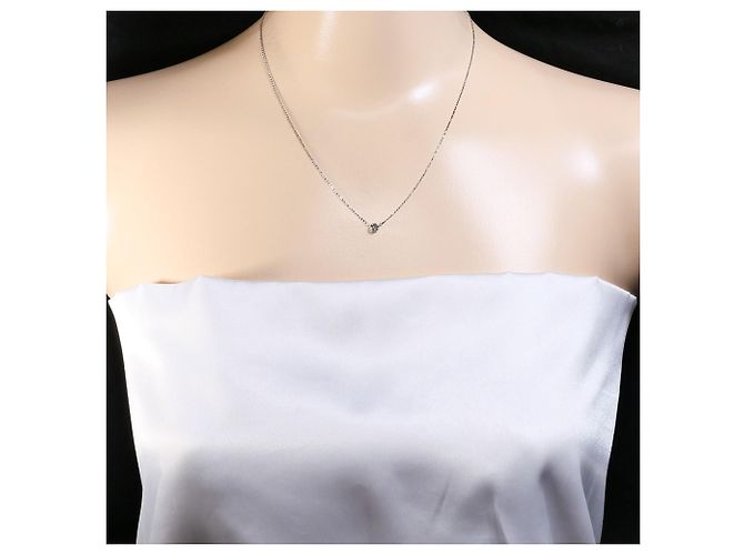 Autre Marque Collana in oro bianco 10K e diamanti D'oro - vista 5