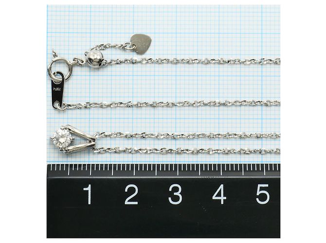 Autre Marque Collana in platino PT900 e diamanti - vista 5