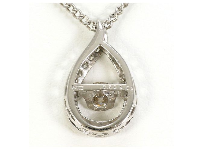Autre Marque Collana in platino con diamanti - vista 3