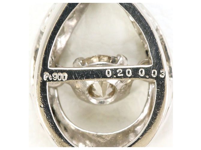 Autre Marque Collana in platino con diamanti - vista 4