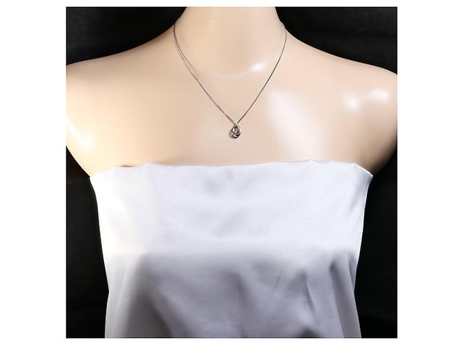 Autre Marque Collana in platino con diamanti - vista 6