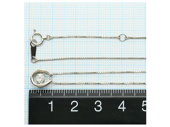 Autre Marque Collana in platino PT900 e diamanti - vista 5