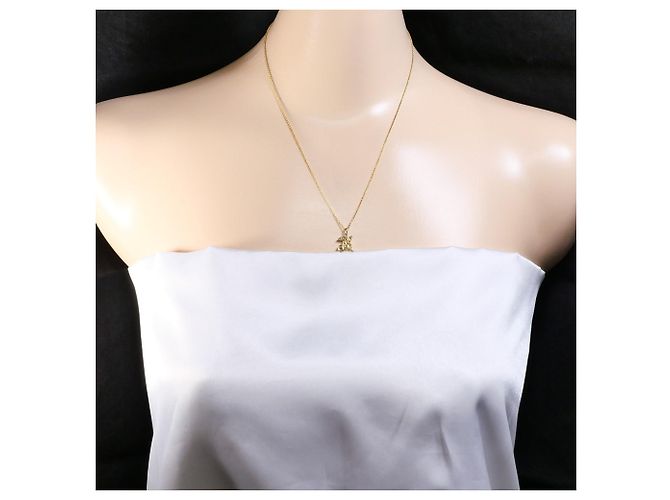 Autre Marque Collana in oro giallo 14K con diamante D'oro - vista 6