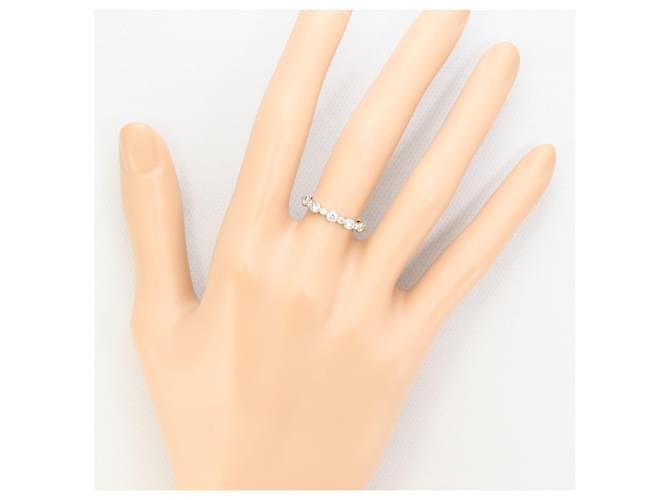 Autre Marque Platinring mit Diamant - Ansicht 5