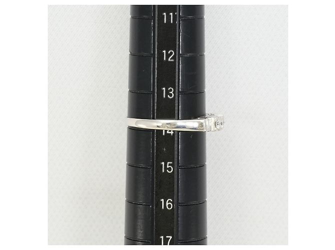 Autre Marque PT850 Platinring mit Diamant - Ansicht 6