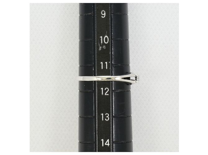 Autre Marque 14K Weißgold-Ring mit Diamant Golden - Ansicht 6
