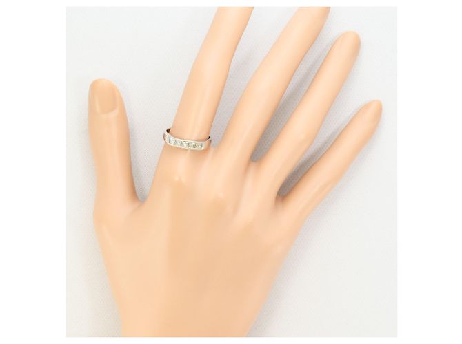 Autre Marque Platin-Ring mit gelbem Diamanten - Ansicht 6