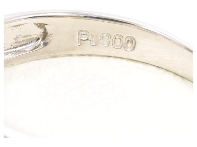 Autre Marque Platinring mit Diamant - Ansicht 4
