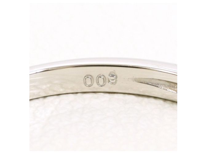 Autre Marque PT900 Platinring mit Diamant - Ansicht 5