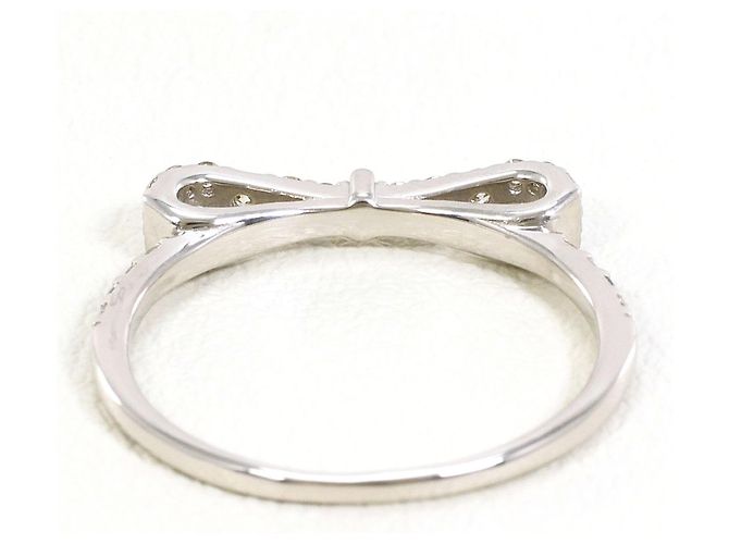 Autre Marque PT900 Platinring mit Diamant - Ansicht 3