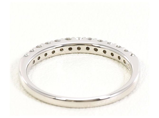 Autre Marque PT900 Platinring mit Diamant - Ansicht 3