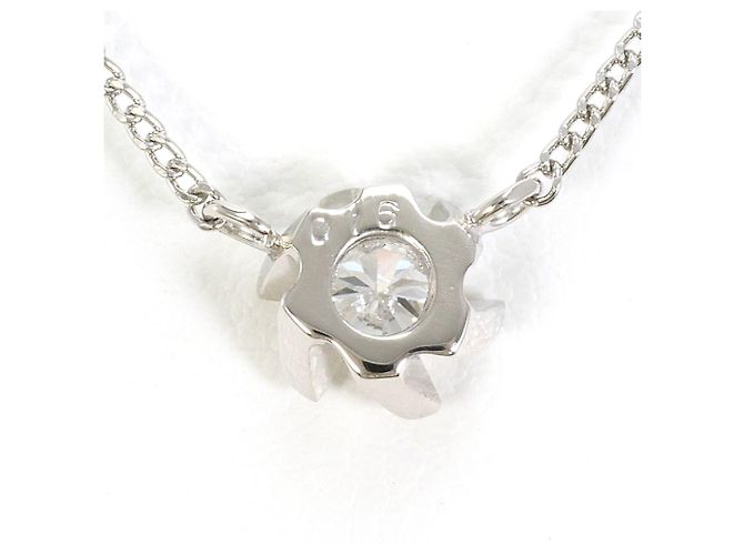 Autre Marque PT850 Platin-Halskette mit Diamant - Ansicht 3