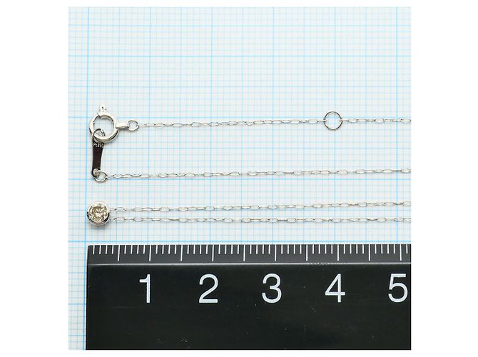 Autre Marque Collana in platino con diamante marrone - vista 4