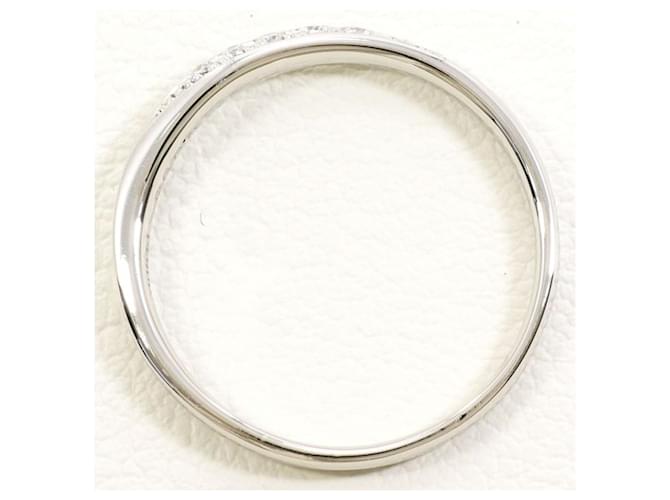 Autre Marque Platinring mit Diamant - Ansicht 2