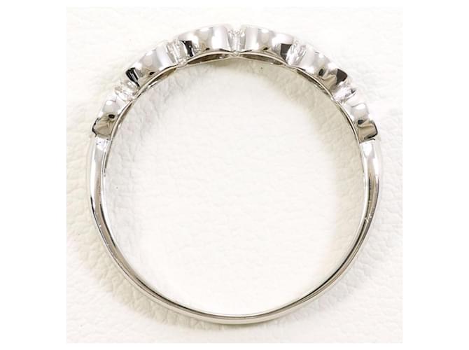 Autre Marque Platinring mit Diamant - Ansicht 2