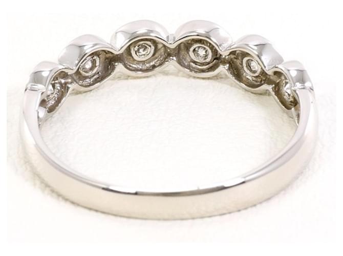 Autre Marque Platinring mit Diamant - Ansicht 3