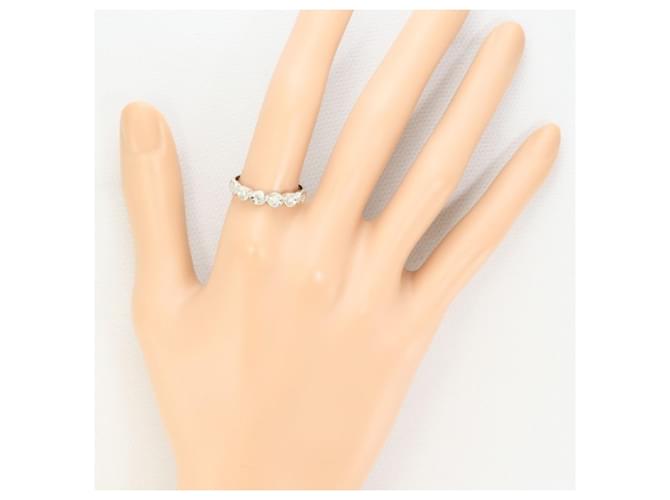 Autre Marque Platinring mit Diamant - Ansicht 6