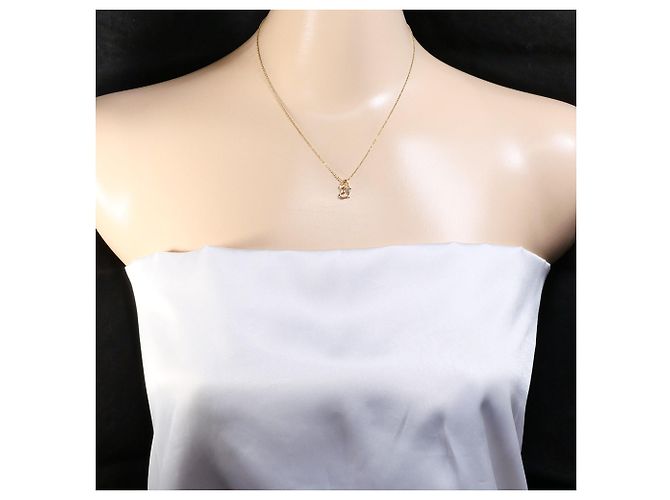 Autre Marque Collana in oro rosa 14K con diamante D'oro - vista 5