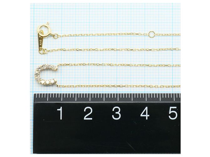 Autre Marque Collana in oro giallo 10K con diamante D'oro - vista 4