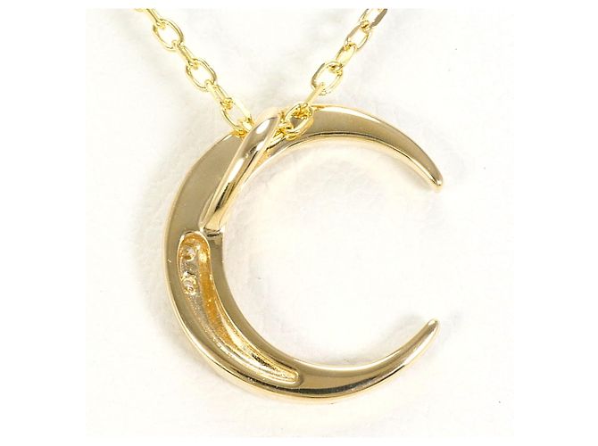 Autre Marque Collana in oro giallo 10K con diamante D'oro - vista 3