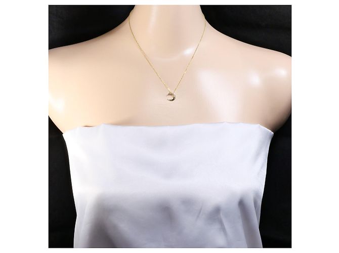 Autre Marque Collana in oro giallo 10K con diamante D'oro - vista 5
