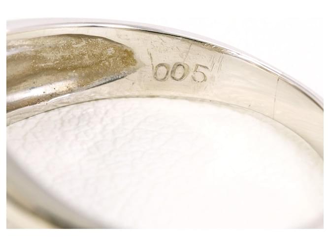 Autre Marque PT850 Platinring mit Diamant - Ansicht 5