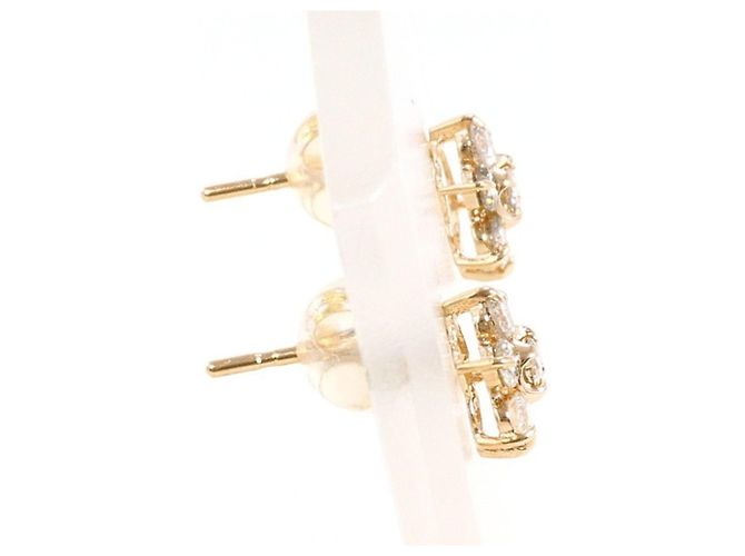 Autre Marque Orecchini a lobo con diamanti e oro rosa 14K D'oro - vista 2