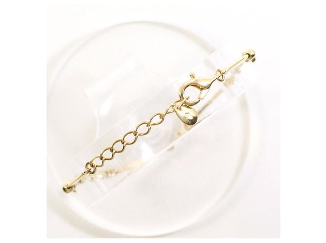 Autre Marque Bracciale con charm in oro giallo 10K con diamante D'oro - vista 2