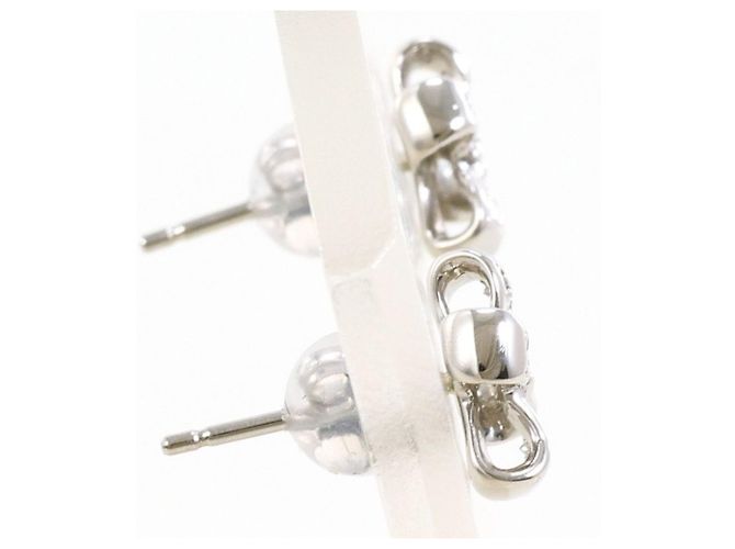 Autre Marque Orecchini a lobo con diamante e platino PT900 e PT950 - vista 2