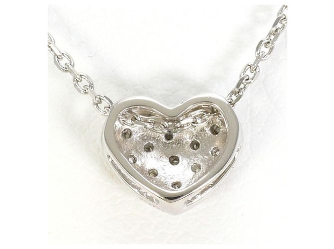 Autre Marque Platinum Diamond Necklace - view 3