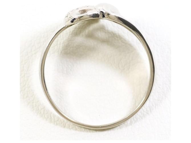 Autre Marque Platinring mit Diamant - Ansicht 2