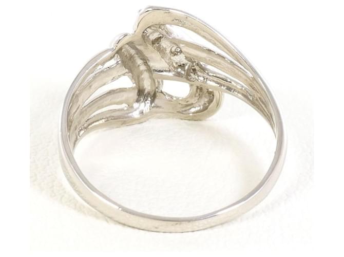 Autre Marque Platinring mit Diamant - Ansicht 3