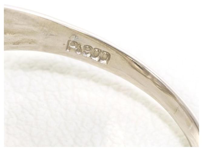 Autre Marque Platinring mit Diamant - Ansicht 4