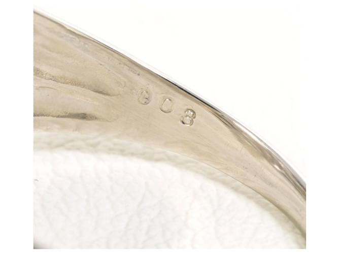 Autre Marque Platinring mit Diamant - Ansicht 5