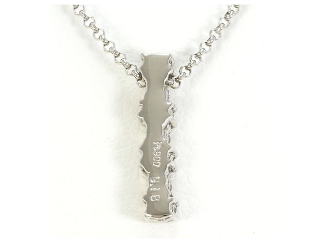 Autre Marque Collana in platino PT900 con diamante - vista 3