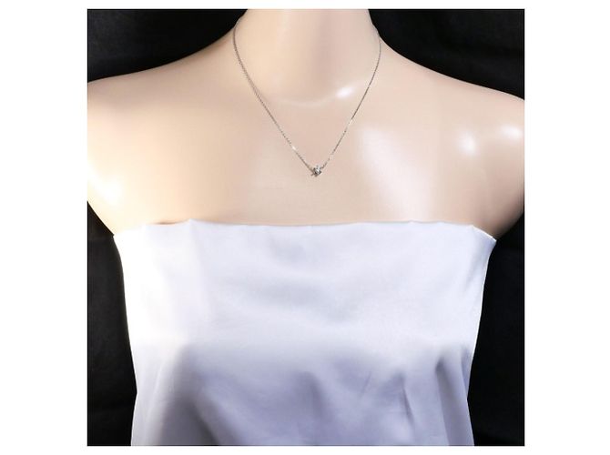 Autre Marque Collana PT PT850 Platinum con Diamante - vista 5