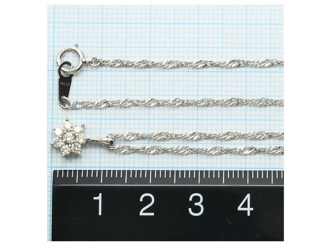 Autre Marque Collana in platino e diamanti - vista 4