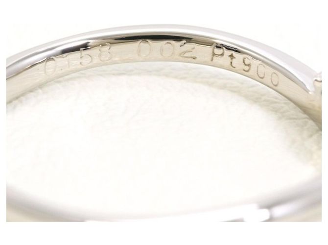 Autre Marque Platin- und Diamantring Pink - Ansicht 4