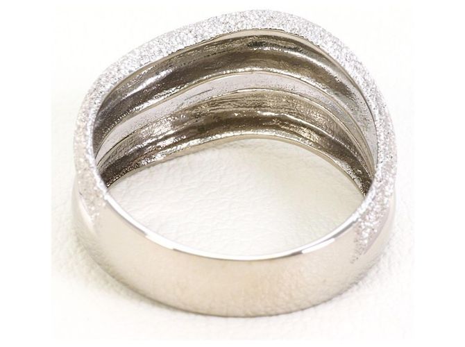 Autre Marque 14K Weißgold Ringband Golden - Ansicht 3