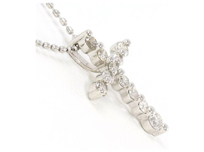 Autre Marque Collar de platino y diamantes - vista 2